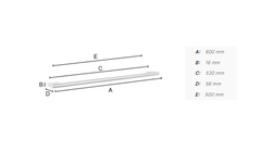 Držiaky na uterák Strieborný SMEDBO