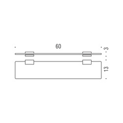 Poličky do kúpeľne Biely COLOMBO