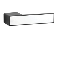 Kľučka na dvere ASG - HEDERA - RT CIM/BIM - čierna matná/biela matná (BK/WHITE) | MP-KOVANIA.sk