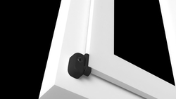 Bezpečnostné lankové zámky a západky na okná Čierny PD