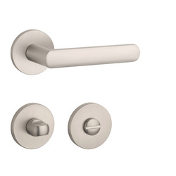 Kľučky na okrúhlych rozetách Strieborný APRILE