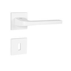 Kľučka na dvere TI - SUPRA - HR 3097Q 5S BIM - biela matná (152) | MP-KOVANIA.sk