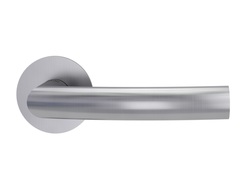 Kľučky na okrúhlych rozetách Strieborný Griffwerk