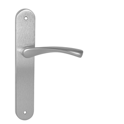 Kľučky na oválnych štítoch Strieborný MPK