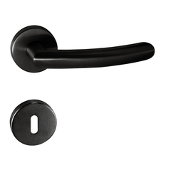 Kľučka na dvere TI - NERO - R 2233 CIM - čierna matná (153) | MP-KOVANIA.sk