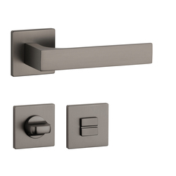 Kľučky na hranatých rozetách Sivý APRILE