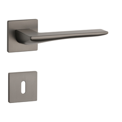 Kľučka na dvere AS - IRIS - HR 5S GRM - grafit matný (GYM) | MP-KOVANIA.sk