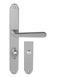 Kľučky na rustikálnych štítoch Strieborný NI