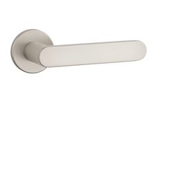 Kľučky na okrúhlych rozetách Strieborný APRILE