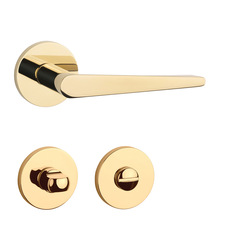 Kľučky na okrúhlych rozetách Zlatý APRILE