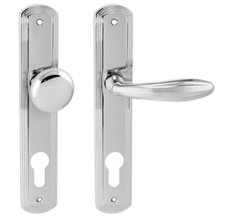 Kľučky na rustikálnych štítoch Strieborný Tupai