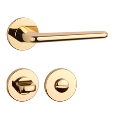 Kľučky na okrúhlych rozetách Zlatý APRILE