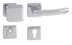 Spevnené kovanie MI - QB SECUR / ARTE - HR CHL - chróm lesklý (CR) | MP-KOVANIA.sk