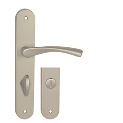 Kľučky na oválnych štítoch Strieborný MPK