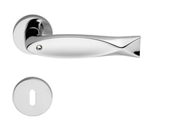 Kľučka na dvere LI - FISH CRYSTAL 700 - R 023 CHL - chróm lesklý (CR) | MP-KOVANIA.sk