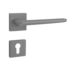 Kľučky na hranatých rozetách Sivý FROSIO BORTOLO