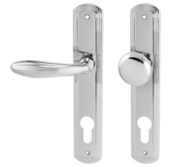 Kľučky na rustikálnych štítoch Strieborný Tupai