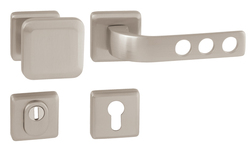 Spevnené kovanie MI - QB SECUR / SUN 3 - HR PLUS NIM.LL - nikel matný (NS) | MP-KOVANIA.sk