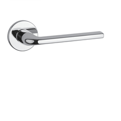 Kľučky na okrúhlych rozetách Strieborný APRILE