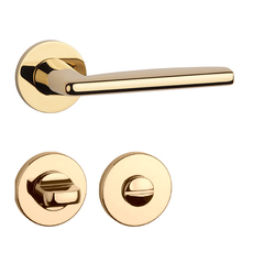 Kľučky na okrúhlych rozetách Zlatý APRILE