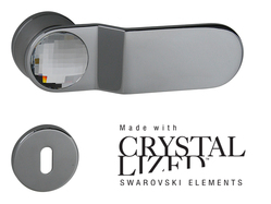 Kľučka na dvere MI - ICE 6 SW - R CHL/CHM/CHL - chróm lesklý/chróm matný/chróm lesklý  (CRCS/CR) | MP-KOVANIA.sk