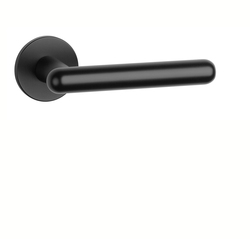 Kľučky na okrúhlych rozetách Čierny APRILE