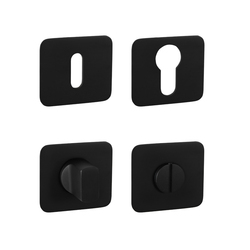 Rozeta ku kľučke GK - ROZETA ONE - HR CIM - čierna matná (GS) | MP-KOVANIA.sk