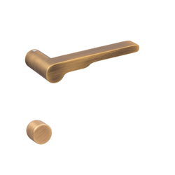 Minimalistické kľučky bez rozety na interiérové dvere Bronzový NUDA - VERUM ITALY