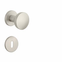 Gule priame na rozetách Strieborný APRILE