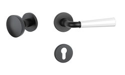 Kľučky na okrúhlych rozetách Kombinovaný APRILE