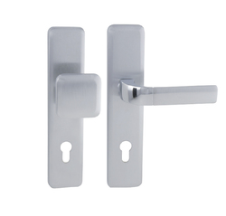 Spevnené kovanie MI - QB SECUR/SUN 1 - SH CHM/CHL/CHM - chróm matný/chróm lesklý/chróm matný (CSCR/CS) | MP-KOVANIA.sk