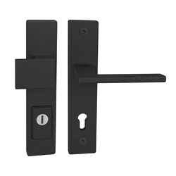 Bezpečnostné kovanie TI - FORTE PLUS 3214/JUNIOR 4140 - SH, hrúbka dverí 84-90 mm CIM - čierna matná (153) | MP-KOVANIA.sk