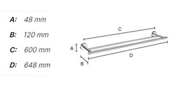 Držiaky na uterák Čierny SMEDBO