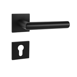 Kľučky na hranatých rozetách Čierny Tupai