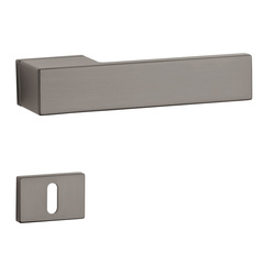 Kľučka na dvere AS - CARLINA - RT 7S GRM - grafit matný (GYM) | MP-KOVANIA.sk