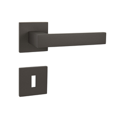 Kľučka na dvere TI - SQUARE - HR 2275Q 5S GRM - grafit matný (141) | MP-KOVANIA.sk