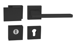 Bezpečnostné kovanie TI - CUBO/JUNIOR - HR CIM - čierna matná (153) | MP-KOVANIA.sk