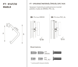 Madlá okrúhle vyosené Čierny FT