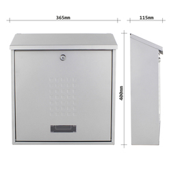 Poštové schránky Strieborný ROTTNER