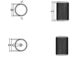 Úchytky na nábytok Čierny APRILE