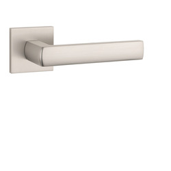 Kľučky na hranatých rozetách Strieborný APRILE