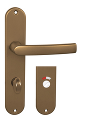 Kľučky na oválnych štítoch Bronzový BA