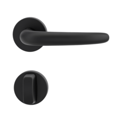 Kľučky na okrúhlych rozetách Čierny Griffwerk