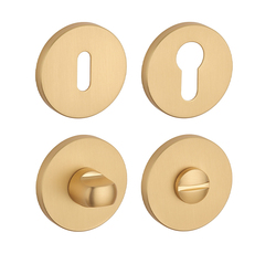 Rozeta ku kľučke AT - ROZETA - R 7S ZLM - zlatá matná (GOLD SATIN) | MP-KOVANIA.sk