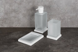 Misky na mydlo / mydlovničky Biely COLOMBO