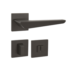 Kľučky na hranatých rozetách Sivý Tupai