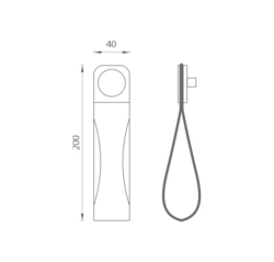 Úchytky na nábytok Kombinovaný JNF