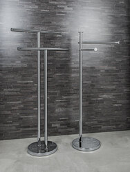 Držiaky na uterák Strieborný COLOMBO