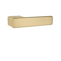 Kľučka na dvere s uzamykaním MPK - PERFECTA SWITCH LOCK - RT ZLM - zlatá matná (SATIN BRASS) | MP-KOVANIA.sk