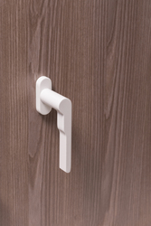 Oválne kľučky na okná Biely NUDA - VERUM ITALY